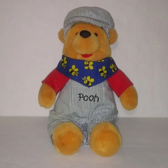 WINNIE THE POOH RAILROAD PLUSH - Picture 2 of 4